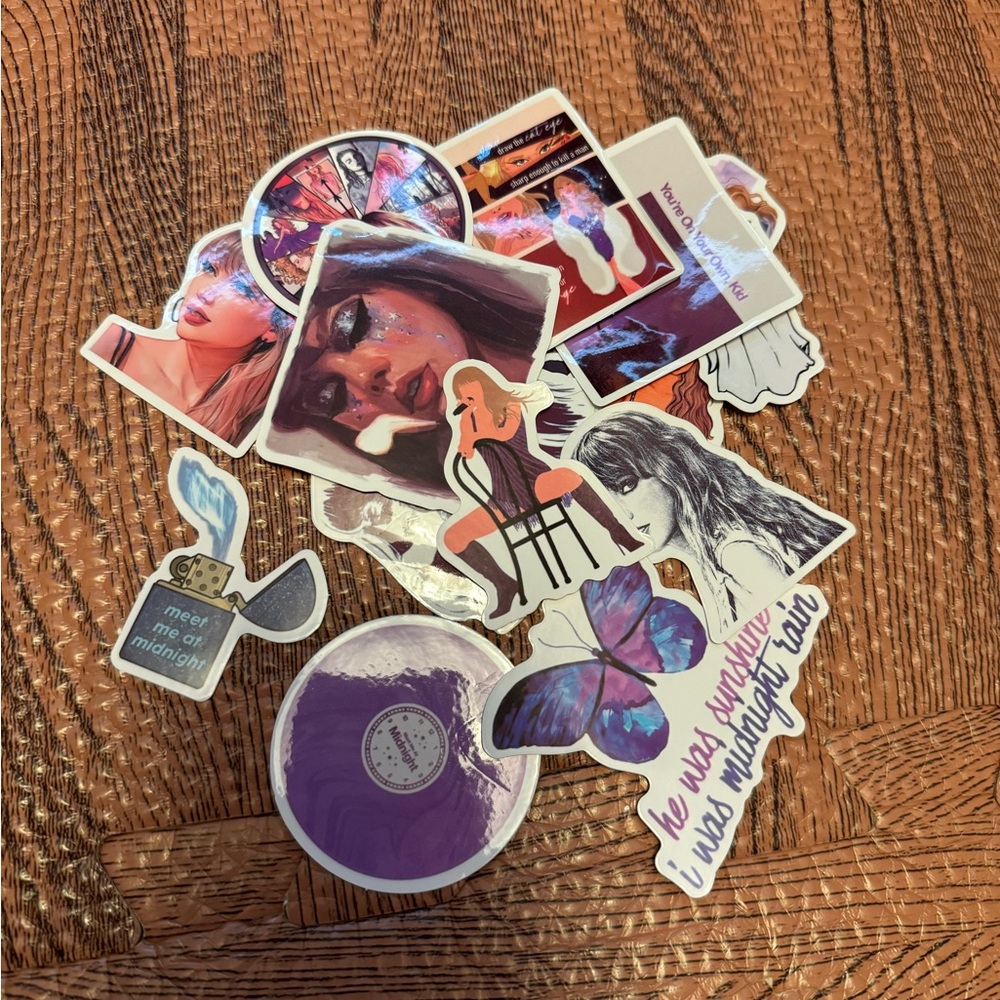 Midnights Taylor Swift sticker pack